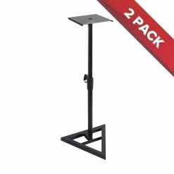 Pair Of Heavy Duty Studio Monitor Speaker Stands