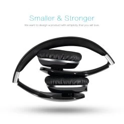 Ausdom M07 Bluetooth Wireless Headphones - On-Ear -Music Equipment Store 3CM M07 B 3