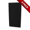 4x Fibreglass Acoustic Treatment Panel - Black Colour - 120cm X 60cm -Music Equipment Store 4 AP600x1200 25 B5