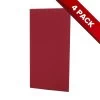 4x Fibreglass Acoustic Treatment Panel - Wine Red - 120cm X 60cm -Music Equipment Store 4 AP600x1200 25 B6