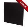 4x Fibreglass Acoustic Treatment Panel - Black - 60cm X 60cm -Music Equipment Store 4 AP600x600 25 B5