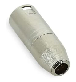 Audio Adapter - XLR Male To Mini 3 Pin XLR Female 8 Audio Adapter - XLR Male To Mini 3 Pin XLR Female -Music Equipment Store A XLRm miniXLRf 2