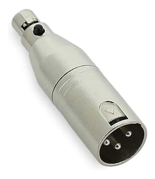 Audio Adapter - XLR Male To Mini 3 Pin XLR Female 6 Audio Adapter - XLR Male To Mini 3 Pin XLR Female - Image 4