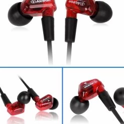 Alctron AE07 Red Pro In Ear Monitor Earphones -Music Equipment Store AC AE07 RD 2