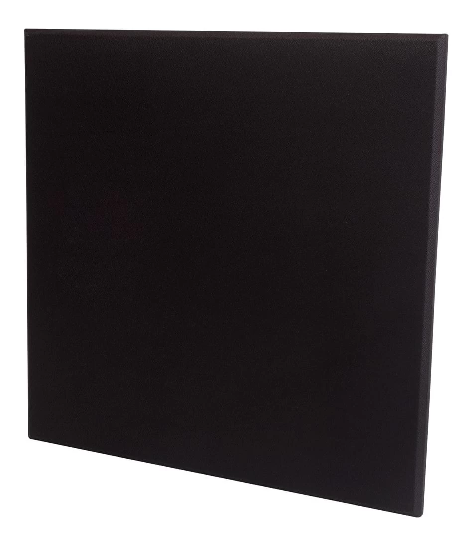 Fibreglass Acoustic Treatment Panel - Black - 60cm X 60cm 3 Fibreglass Acoustic Treatment Panel - Black - 60cm X 60cm