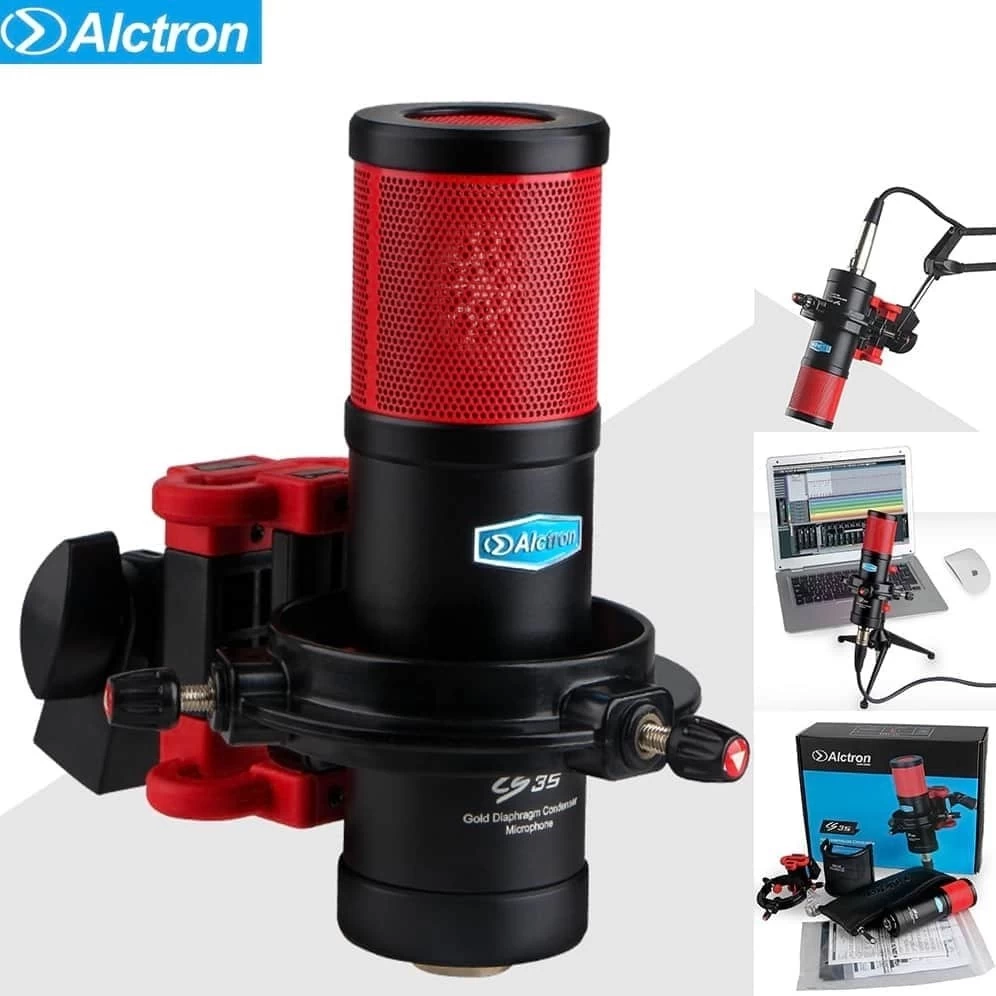 Alctron CS35 Cardioid Condenser Microphone 3 Alctron CS35 Cardioid Condenser Microphone