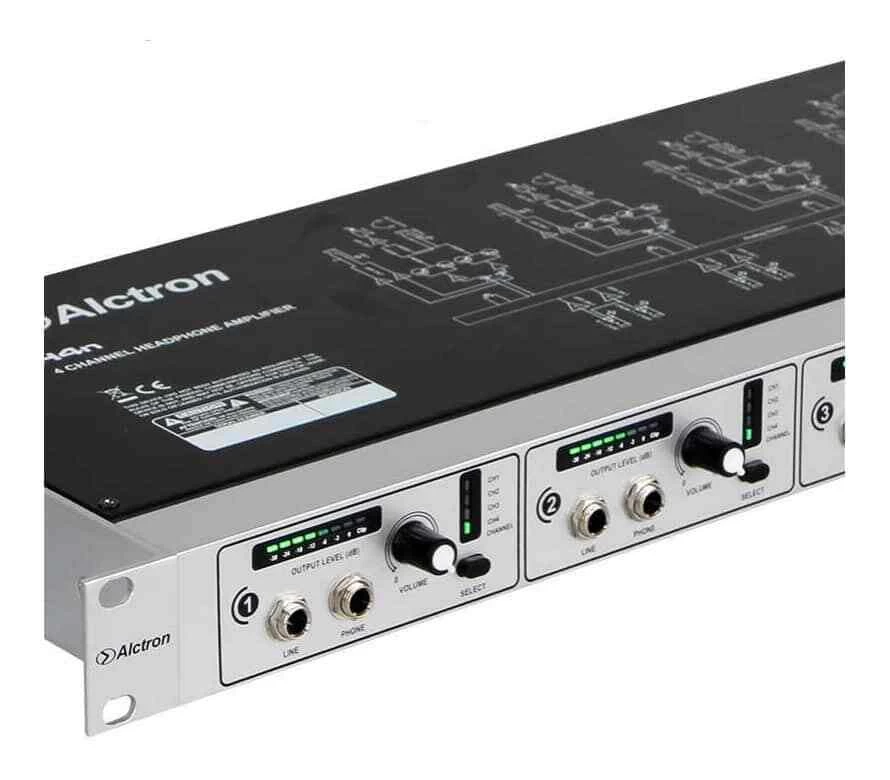 Alctron H4n 4-Channel Headphone Amplifier 8 Alctron H4n 4-Channel Headphone Amplifier - Image 6