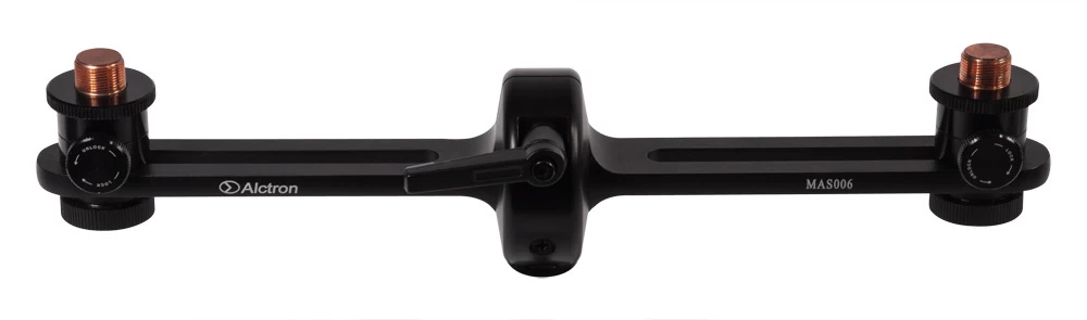 Alctron MAS006 Adjustable Dual Microphone Bracket - Stereo Mic Setup 5 Alctron MAS006 Adjustable Dual Microphone Bracket - Stereo Mic Setup - Image 3