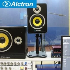 Alctron MS180 5" Desktop Speaker Stand - Pair - Black -Music Equipment Store AC MS180 5 4