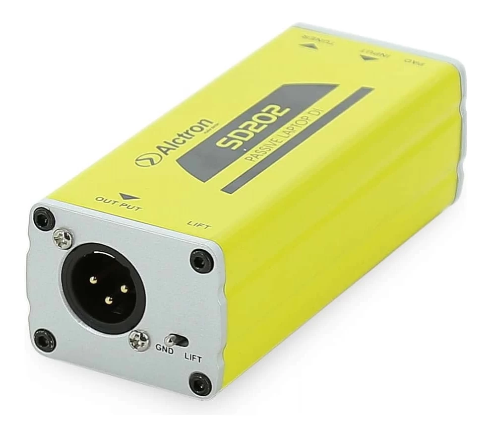 Alctron SD202 Passive DI Compact Stereo-to-Mono Direct Input Box 5 Alctron SD202 Passive DI Compact Stereo-to-Mono Direct Input Box - Image 3