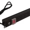 Rackmount Power Board - 19 Inch - 1RU - 8 Sockets -Music Equipment Store ACS C1088 001