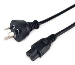 Powermaster K3745 Mains Plug To IEC-C5 Power Cable - Kettle Cord - 2m