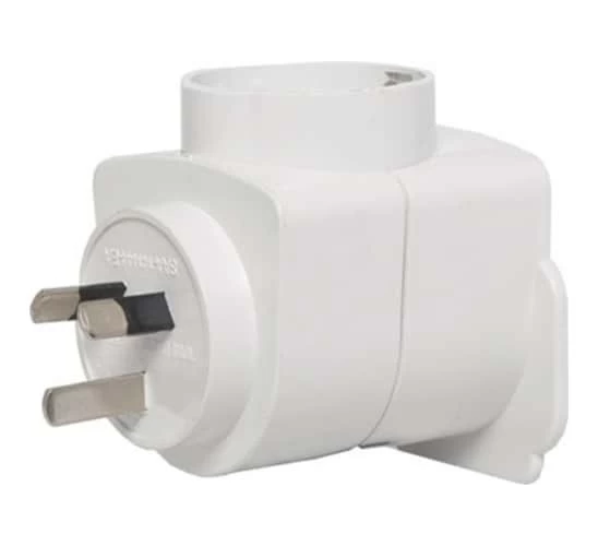 Universal Multi Reverse Plug Adapter 220V - 240VAC 3 Universal Multi Reverse Plug Adapter 220V - 240VAC