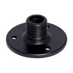 Microphone Flange Mount Base - Black