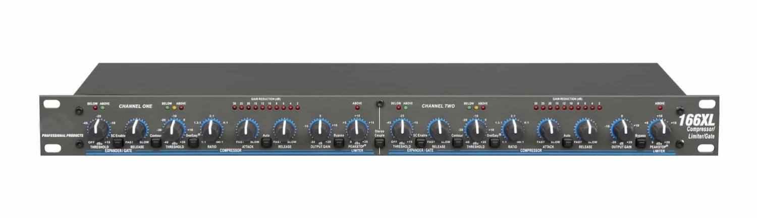 SWAMP 166XL Two Channel Compressor Limiter Gate Dynamic Processor 3 SWAMP 166XL Two Channel Compressor Limiter Gate Dynamic Processor