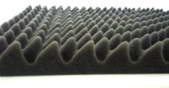 10x Sheets Of Cone Acoustic Foam - 2.5m2 - Black -Music Equipment Store AP 10 FL01 2