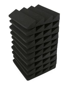 10x Sheets Of SWAMP Studio Acoustic Foam Panel - 50mm Wedge -Music Equipment Store AP FOAM 40 2