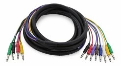 SWAMP Insert Snake - 8x 1/4" Mono To 4x 1/4" TRS - 2m