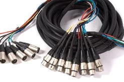 SWAMP 8-way XLR Signal Splitter Snake -Music Equipment Store AP M Split Snake 10m 1