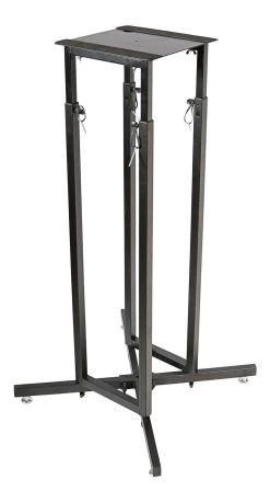 SWAMP Height Adjustable Podium Stand With Black Scrim -Music Equipment Store AP POD STAND LB 4