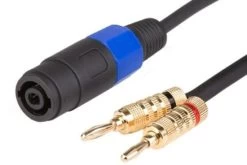 SWAMP Speaker Link Cable - Speaker(f) To Banana, 1m