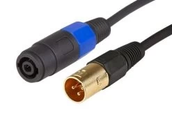 SWAMP Speaker Link Cable - Speaker(f) To XLR(m) - 13AWG - 1m