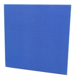 Fibreglass Acoustic Treatment Panel - Blue - 60cm X 60cm
