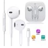 Lightning White In-Ear Earphones For IPhone - MFi Certified 2 Lightning White In-Ear Earphones For IPhone - MFi Certified -Music Equipment Store APP Lightning HP