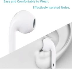White In-Ear Earbud Headphones With USB-C Connection 11 White In-Ear Earbud Headphones With USB-C Connection -Music Equipment Store APP TypeC HP 4