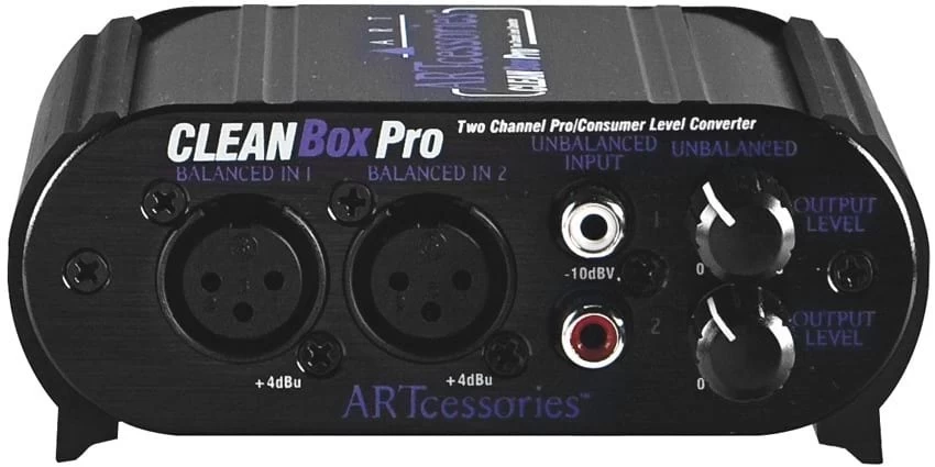 *art ART CleanBOX Pro 2-Channel Line Level Converter 3 *art ART CleanBOX Pro 2-Channel Line Level Converter