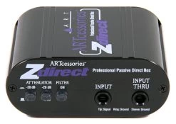 *art ART Zdirect Professional Passive DI Box -Music Equipment Store ART ZDIRECT 2