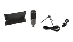 Audio-Technica AT2020USB+ Condenser USB Microphone With Headphone Monitoring -Music Equipment Store AT2020 USB 2