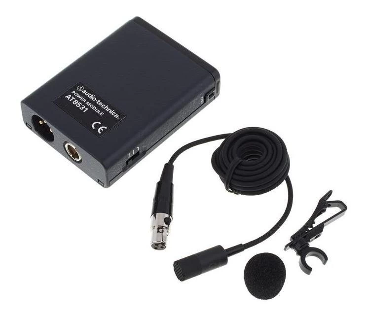 Audio-Technica AT803B Mini Omnidirectional Condenser Lapel Lavalier Microphone 4 Audio-Technica AT803B Mini Omnidirectional Condenser Lapel Lavalier Microphone - Image 2