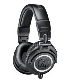 Audio-Technica ATH-M50x Professional Monitor Closed Over-Ear Headphones - Black