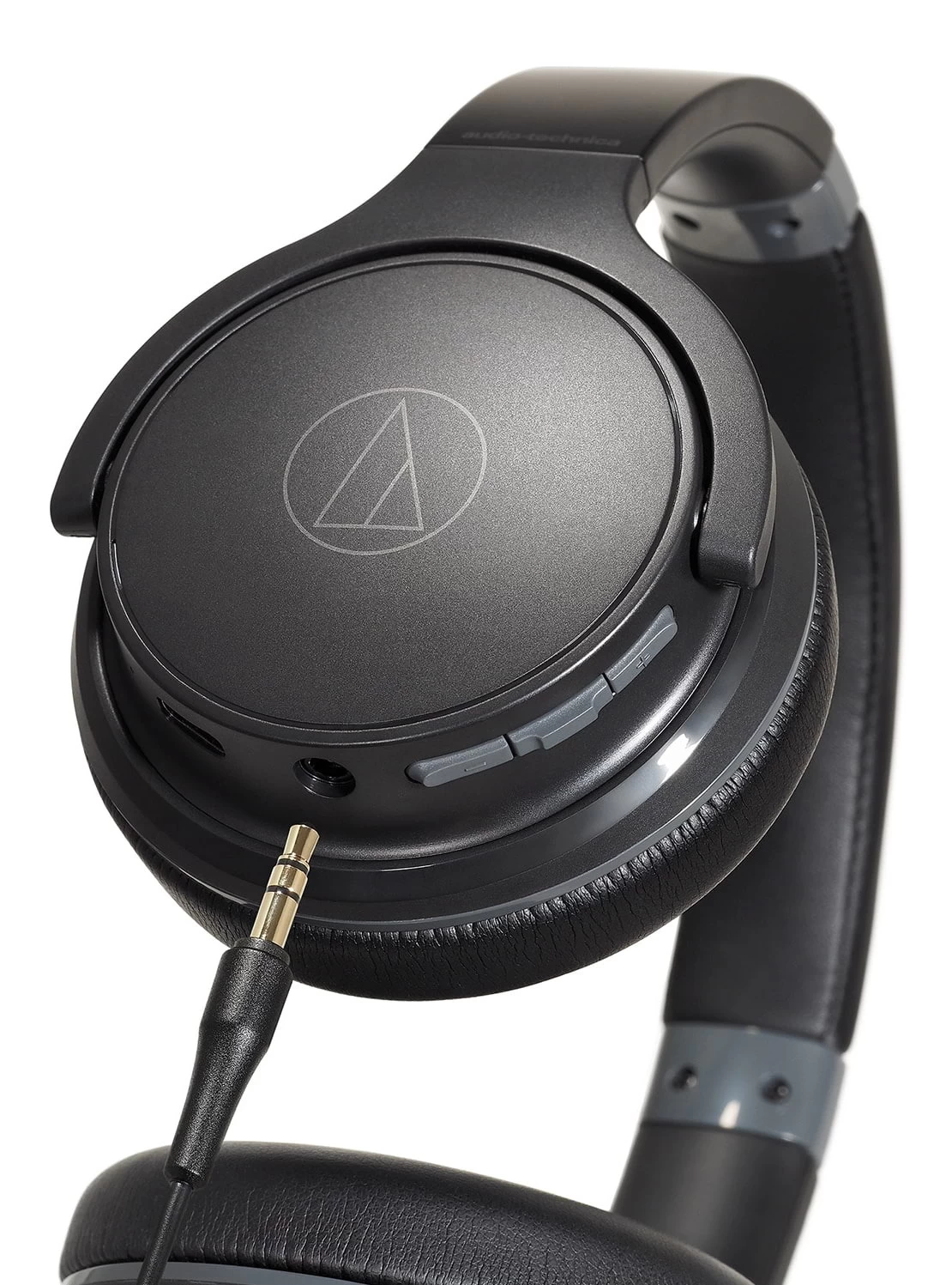 Audio-Technica ATH-S220BT On-Ear Wireless Headphones - Black 6 Audio-Technica ATH-S220BT On-Ear Wireless Headphones - Black - Image 4