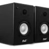 AVE Fusion 4 Inch Studio Monitor - Pair - White Cone - Pair