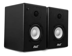 AVE Fusion 4 Inch Studio Monitor - Pair - White Cone - Pair
