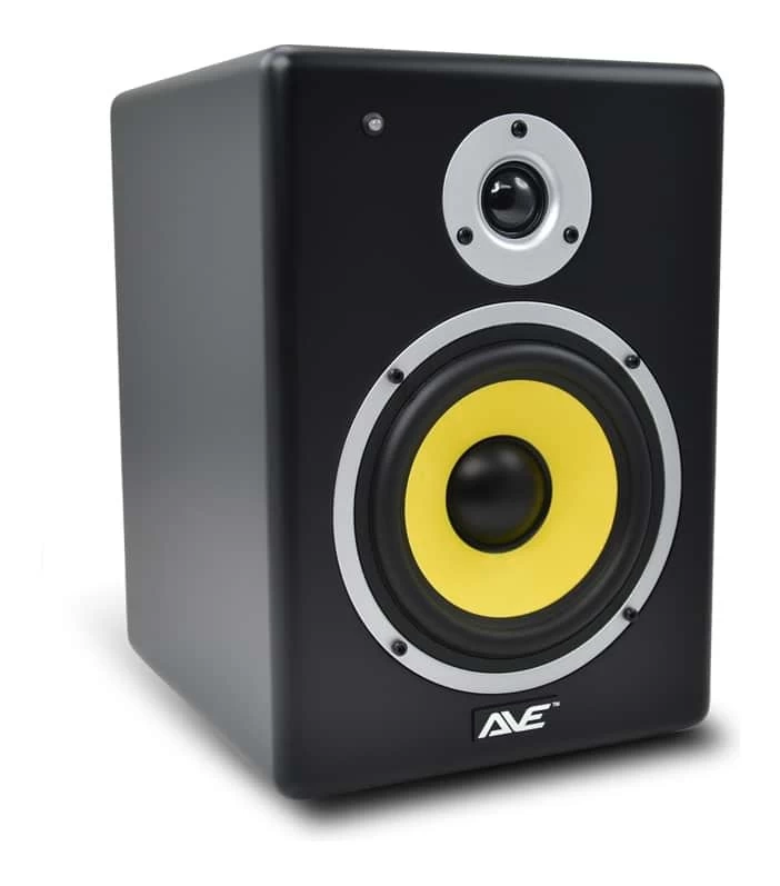 AVE Fusion 6 Inch Studio Monitor - Pair/Single - White/Yellow - Yellow Cone - Single 4 AVE Fusion 6 Inch Studio Monitor - Pair/Single - White/Yellow - Yellow Cone - Single - Image 2