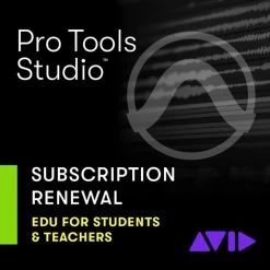 AVID Pro Tools Studio Subscription EDU Students & Teachers - Renew