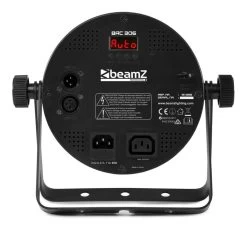 Beamz BAC306 Fanless LED Pro Par Can - 12 X 12W RGBWA+UV -Music Equipment Store BMZ BAC 306 2
