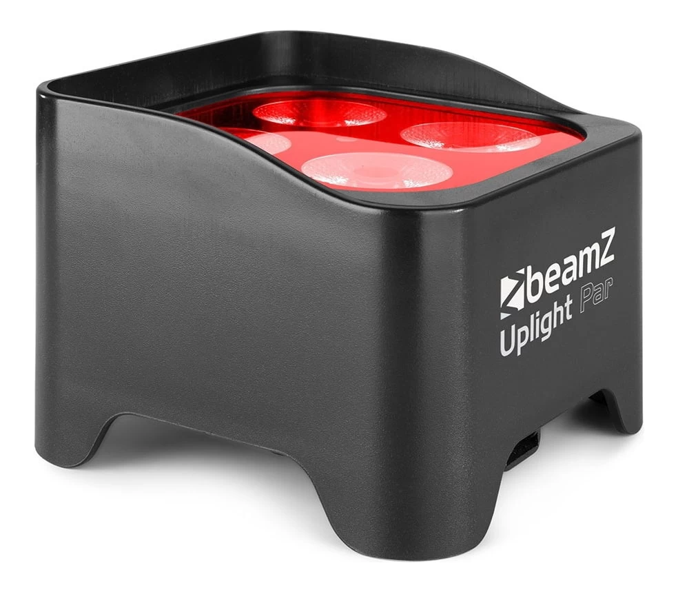 Beamz BBP90 Fanless Battery Powered Uplight Par - 4x4W RGB-UV 5 Beamz BBP90 Fanless Battery Powered Uplight Par - 4x4W RGB-UV - Image 3