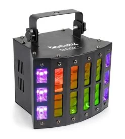 Beamz Magic1 LED Multi-Effects Derby Light With UV And Strobe