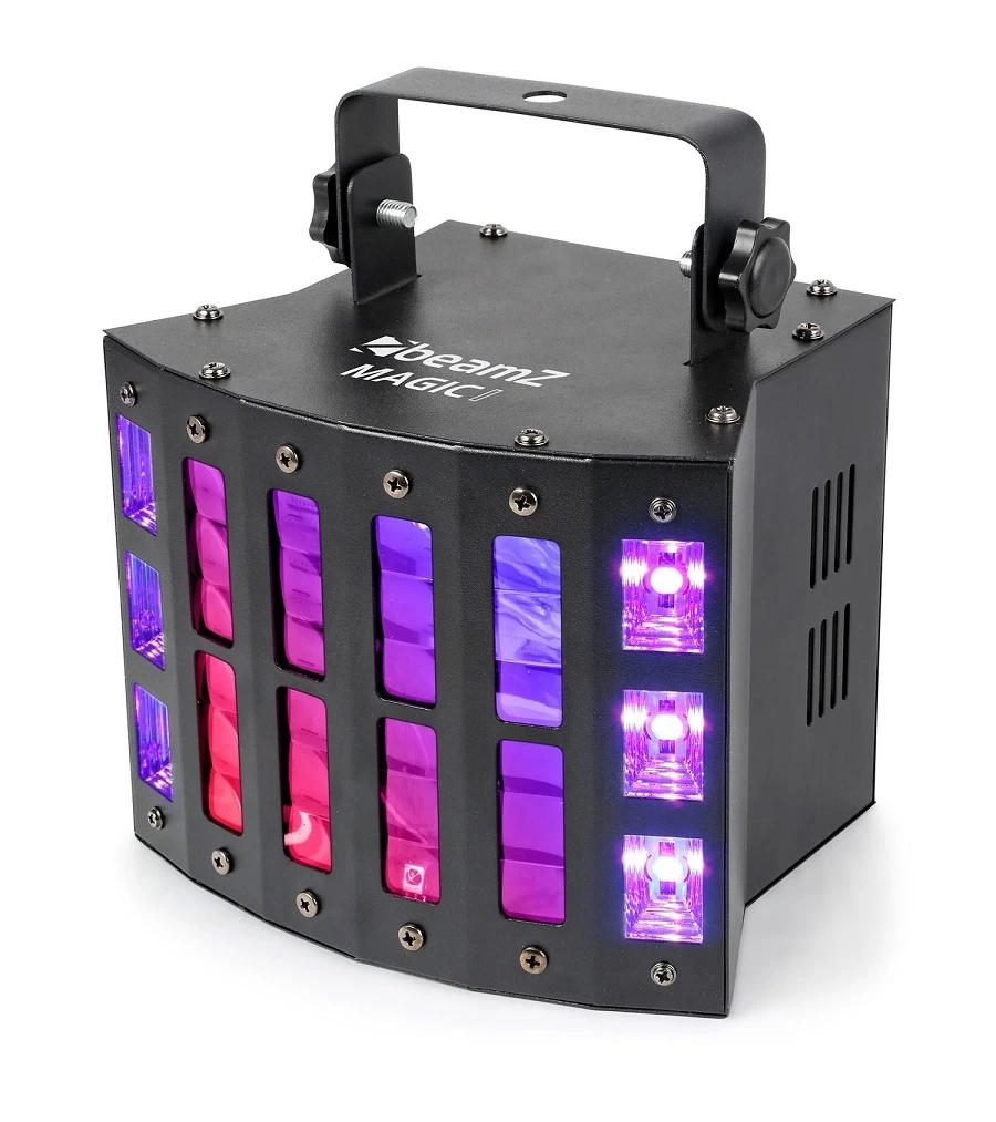 Beamz Magic1 LED Multi-Effects Derby Light With UV And Strobe 6 Beamz Magic1 LED Multi-Effects Derby Light With UV And Strobe - Image 4