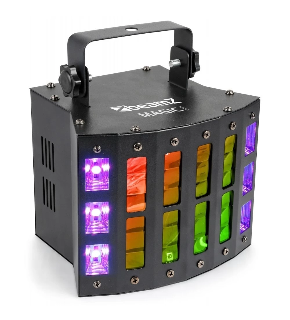Beamz Magic1 LED Multi-Effects Derby Light With UV And Strobe 3 Beamz Magic1 LED Multi-Effects Derby Light With UV And Strobe
