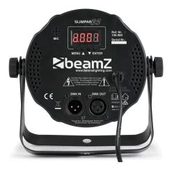 Beamz Slimpar 35 LED Parcan With IRC - RBG 12 X 3W 6 Beamz Slimpar 35 LED Parcan With IRC - RBG 12 X 3W -Music Equipment Store BMZ SLIMPAR 35 1