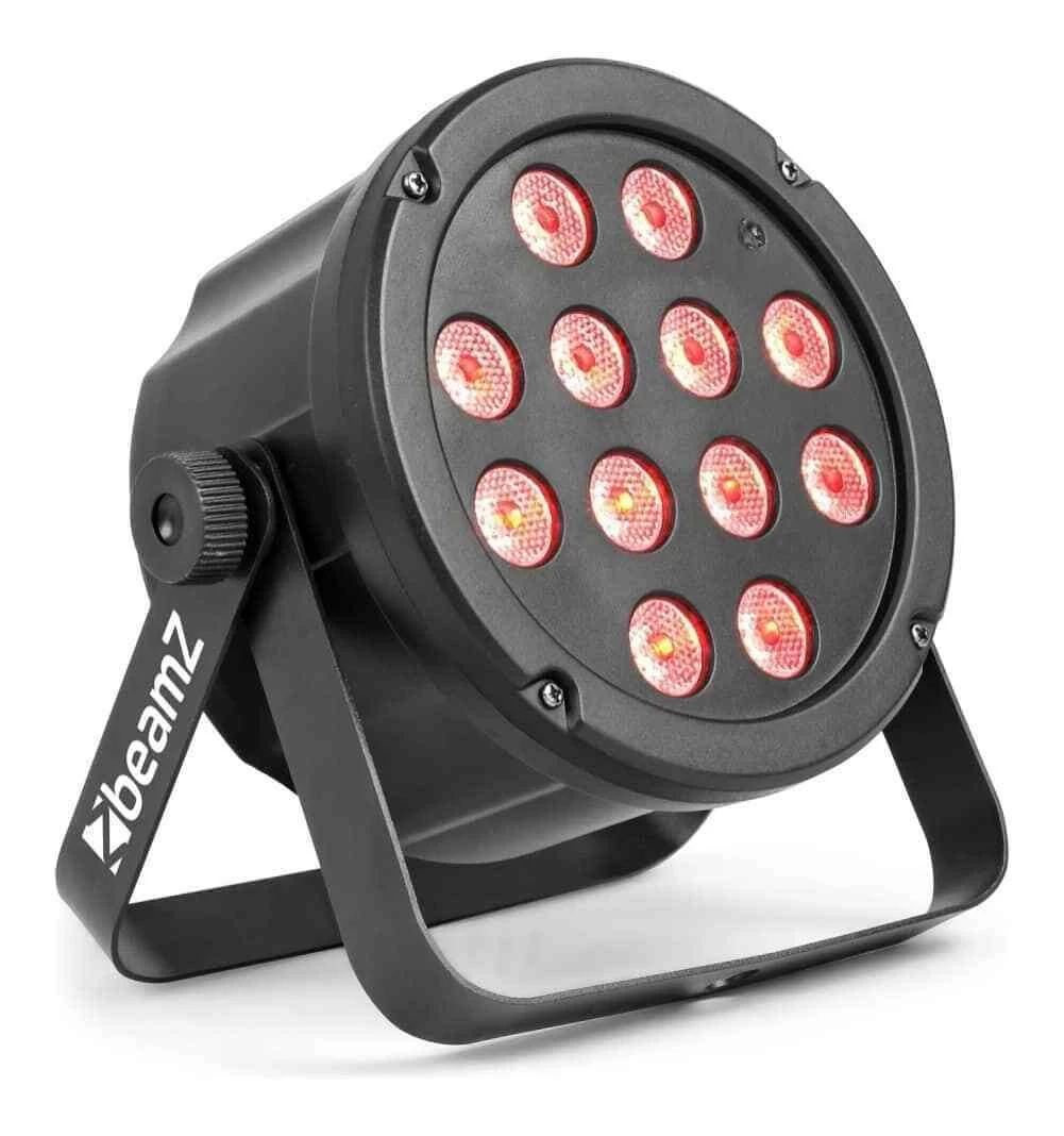 Beamz Slimpar 35 LED Parcan With IRC - RBG 12 X 3W 3 Beamz Slimpar 35 LED Parcan With IRC - RBG 12 X 3W