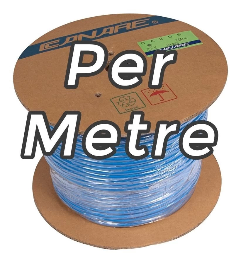 Canare DA206 110 Ohm AES/EBU Digital Audio Cable - BLUE - Per Metre 3 Canare DA206 110 Ohm AES/EBU Digital Audio Cable - BLUE - Per Metre