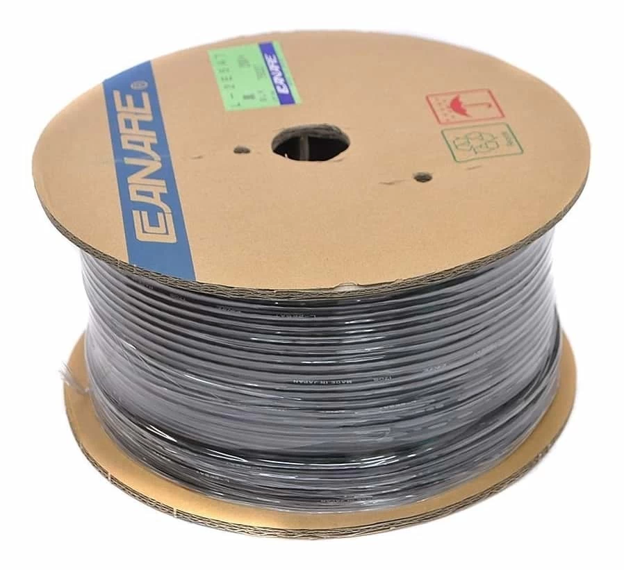 Canare L-2E5AT Slim-line Twin Conductor Shielded Mic Cable - 200m Roll 3 Canare L-2E5AT Slim-line Twin Conductor Shielded Mic Cable - 200m Roll