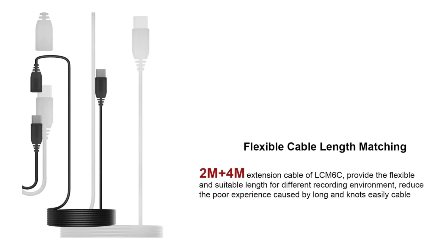 CKMOVA LCM6C USB Type-C Lavalier Omnidirectional Condenser Microphone 6 CKMOVA LCM6C USB Type-C Lavalier Omnidirectional Condenser Microphone - Image 4