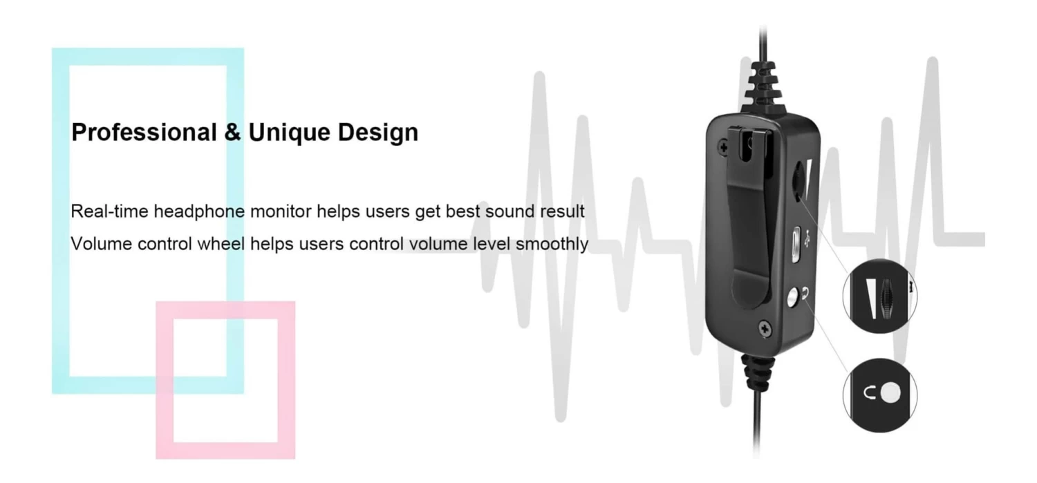 CKMOVA LCM6C USB Type-C Lavalier Omnidirectional Condenser Microphone 7 CKMOVA LCM6C USB Type-C Lavalier Omnidirectional Condenser Microphone - Image 5